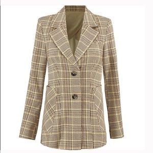 Cabi pastime jkt. Ponte knit stretch!